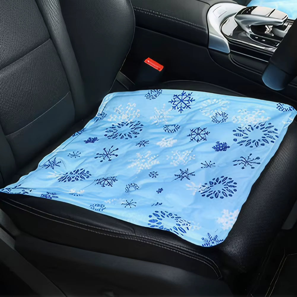 Summer Cat Cooling Pad Washable Cat Cooling Mat Water Injection Cooling Dog Bed Keep Your Pet Cool for Dogs and Cats